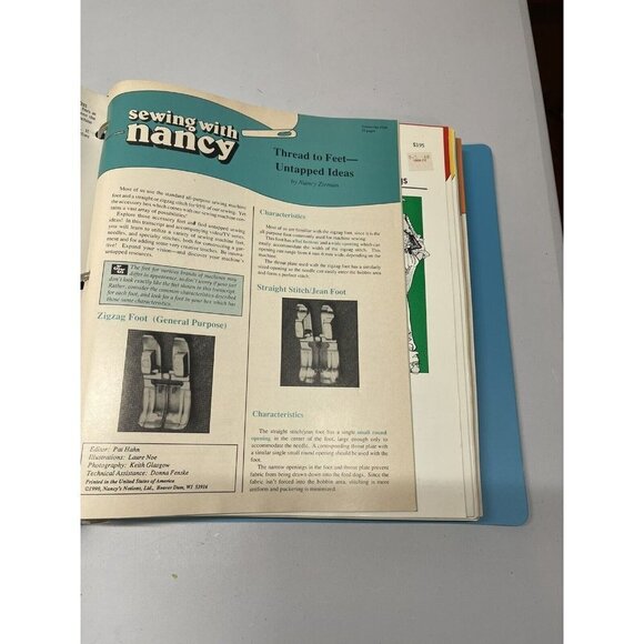 Sewing With Nancy Series In Binder Hard To Find - Picture 16 of 16